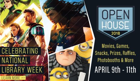 National Library Week, Open House 2018