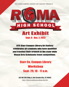Roma High School Event flyer
