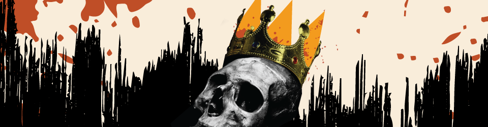 A header image of a skull in a crown.